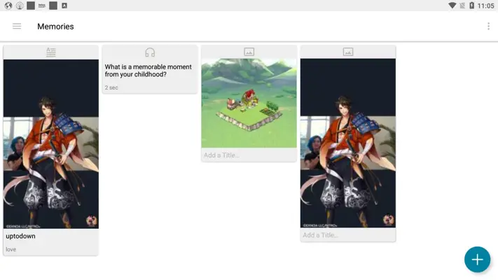 Memories android App screenshot 1