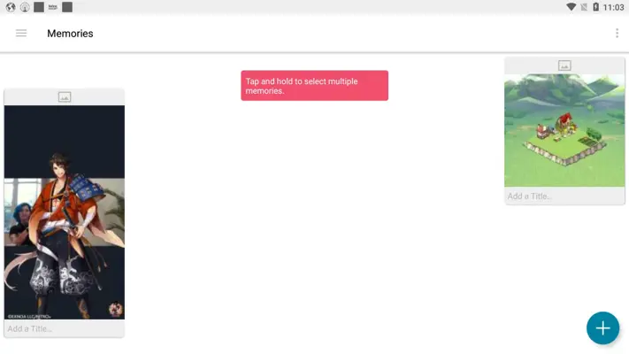 Memories android App screenshot 7